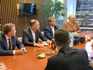 Wizyta Prezydenta Andrzeja Dudy w firmie Wireland